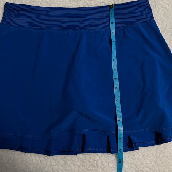 Lululemon Blue Pace Setter Skirt 8 - Picture 5 of 10